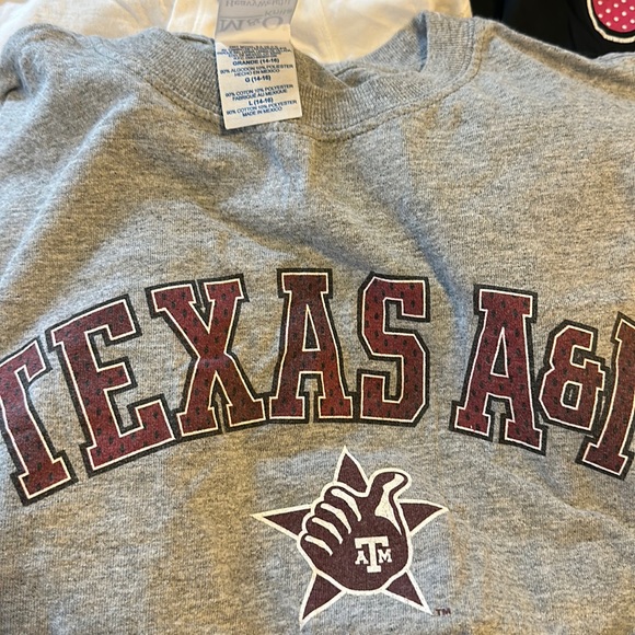 👚SOLD 👚 Texas A&M Tshirt Lot Short and Long Sleeve Women’s XS - Picture 13 of 13